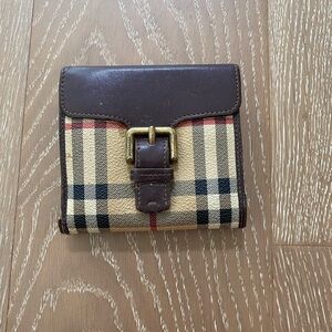 Burberry Vintage Leather Wallet
